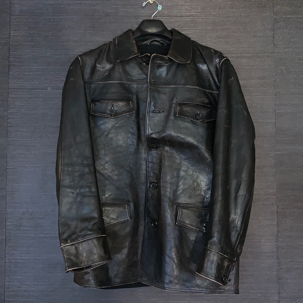 Express Leather Jacket - 100% Genuine Leather